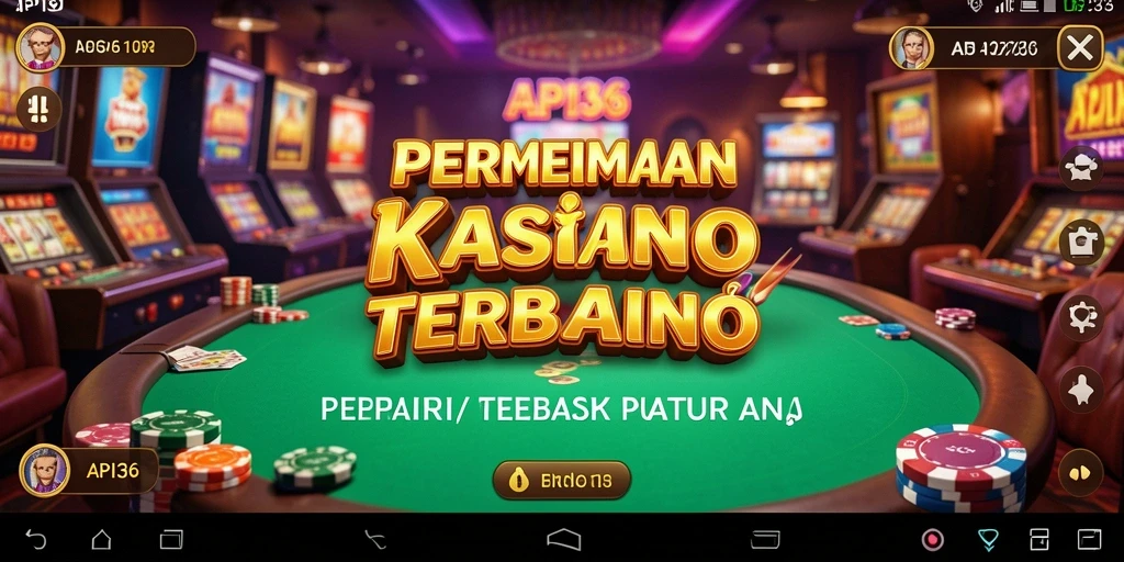 Screenshot API36 menampilkan gameplay Kasino yang seru dan interaktif.