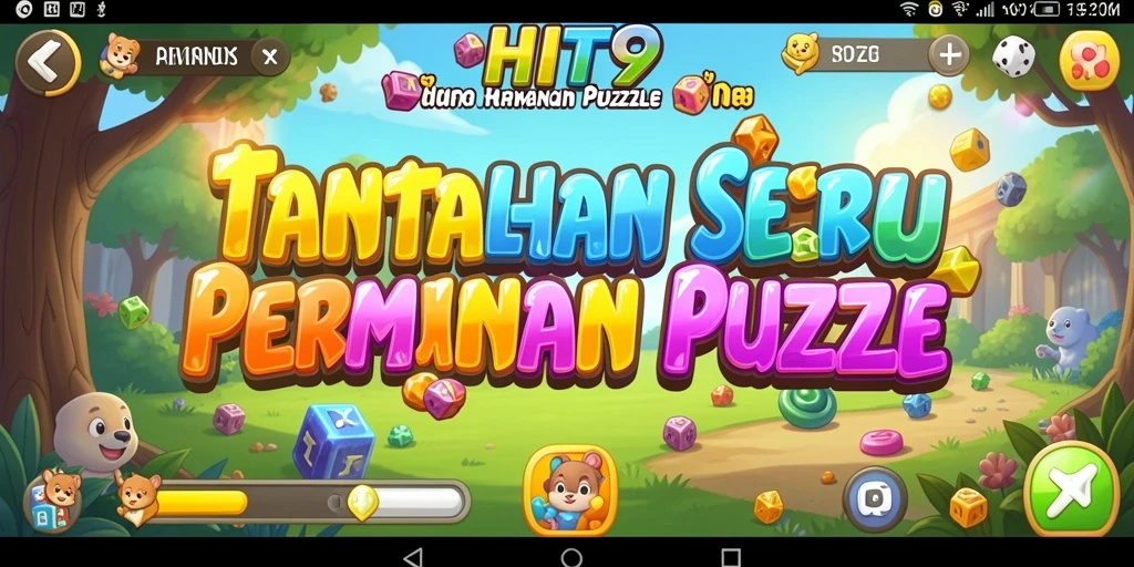 Tangkapan layar HIT9 menampilkan gameplay seru dari permainan Puzzle.