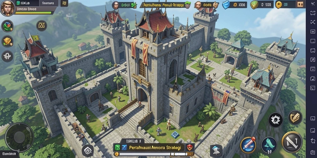 Screenshot gameplay IDKLUB yang menampilkan aksi Tower Defense yang mendebarkan.