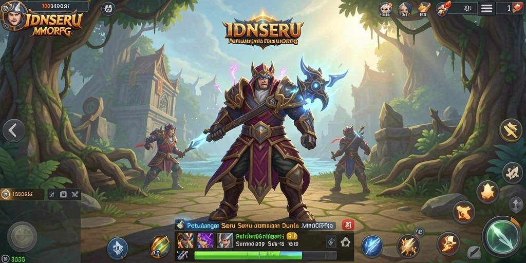 Screenshot gameplay IDNSERU yang menarik dengan aksi seru.