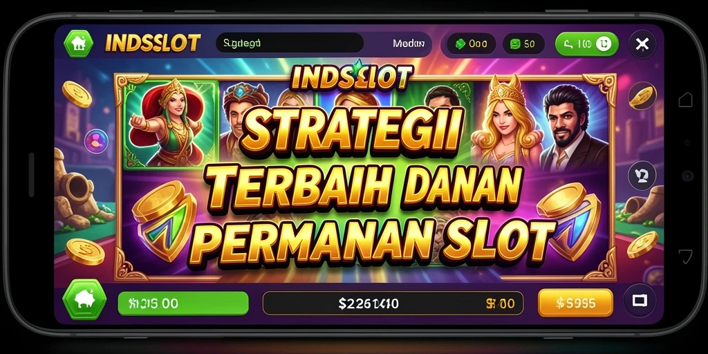 Screenshot INDSLOT menampilkan gameplay yang strategis dan mendebarkan.