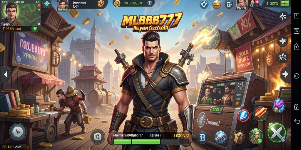 Tampilan gameplay menakjubkan dalam dunia Tycoon.