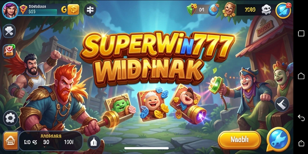 Tampilan gameplay SUPERWIN777 yang menarik dan realistis.