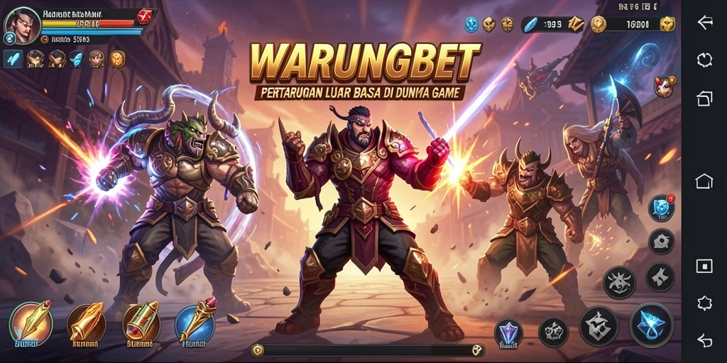 Gameplay mendebarkan dalam WARUNGBET yang penuh aksi.