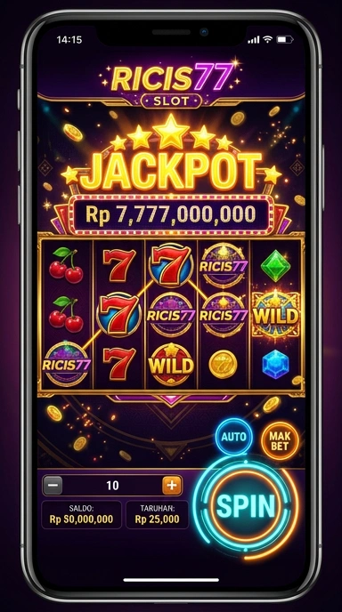 Proses unduh aplikasi yang cepat di ricis77 dengan tampilan yang menarik.